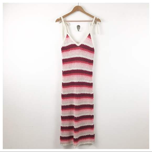 NWT Zara Striped Knit Dress Size Small - Picture 4 of 12